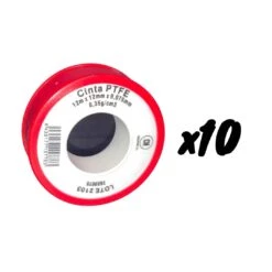 10 Téflons 12m X 12mm X 0,075mm