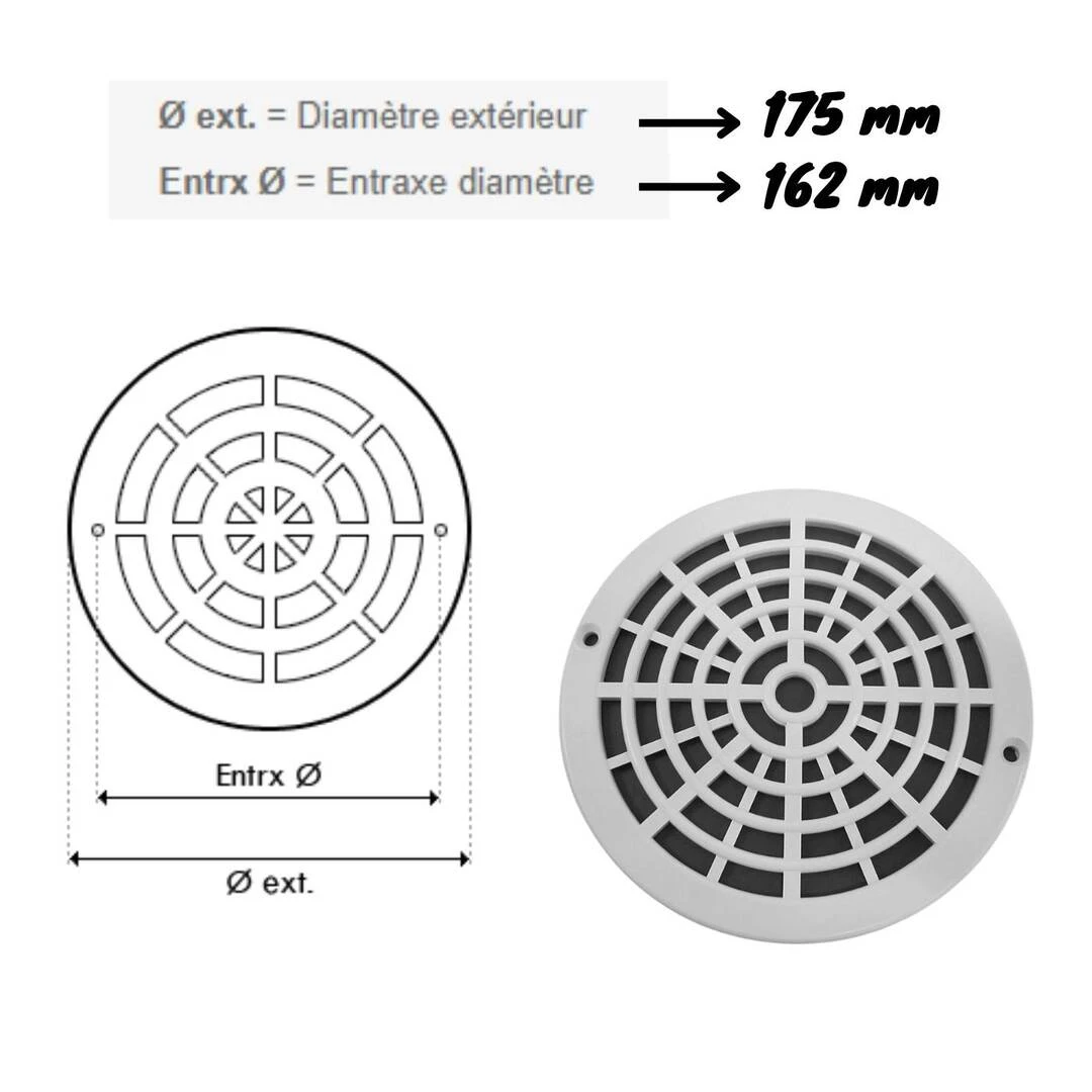 Hayward Grille Bonde De Fond Ancien Modèle COFIES Référence PDFX9938 3 Hayward Grille Bonde De Fond Ancien Modèle COFIES Référence PDFX9938