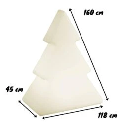 Sapin Lumineux Led Intérieur Extérieur - Lumière Blanche Chaude -Matériel De Nettoyage img 1821 04 1080