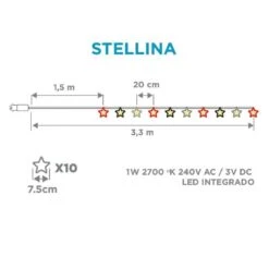 Guirlande Décorative - Stellina -Matériel De Nettoyage img 1831 05 1080