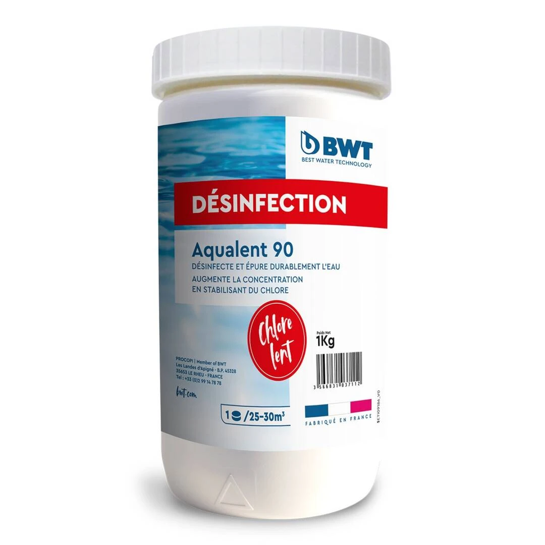 Chlore Spa - Galets 1kg - Aqualent 90 - BWT 3 Chlore Spa - Galets 1kg - Aqualent 90 - BWT