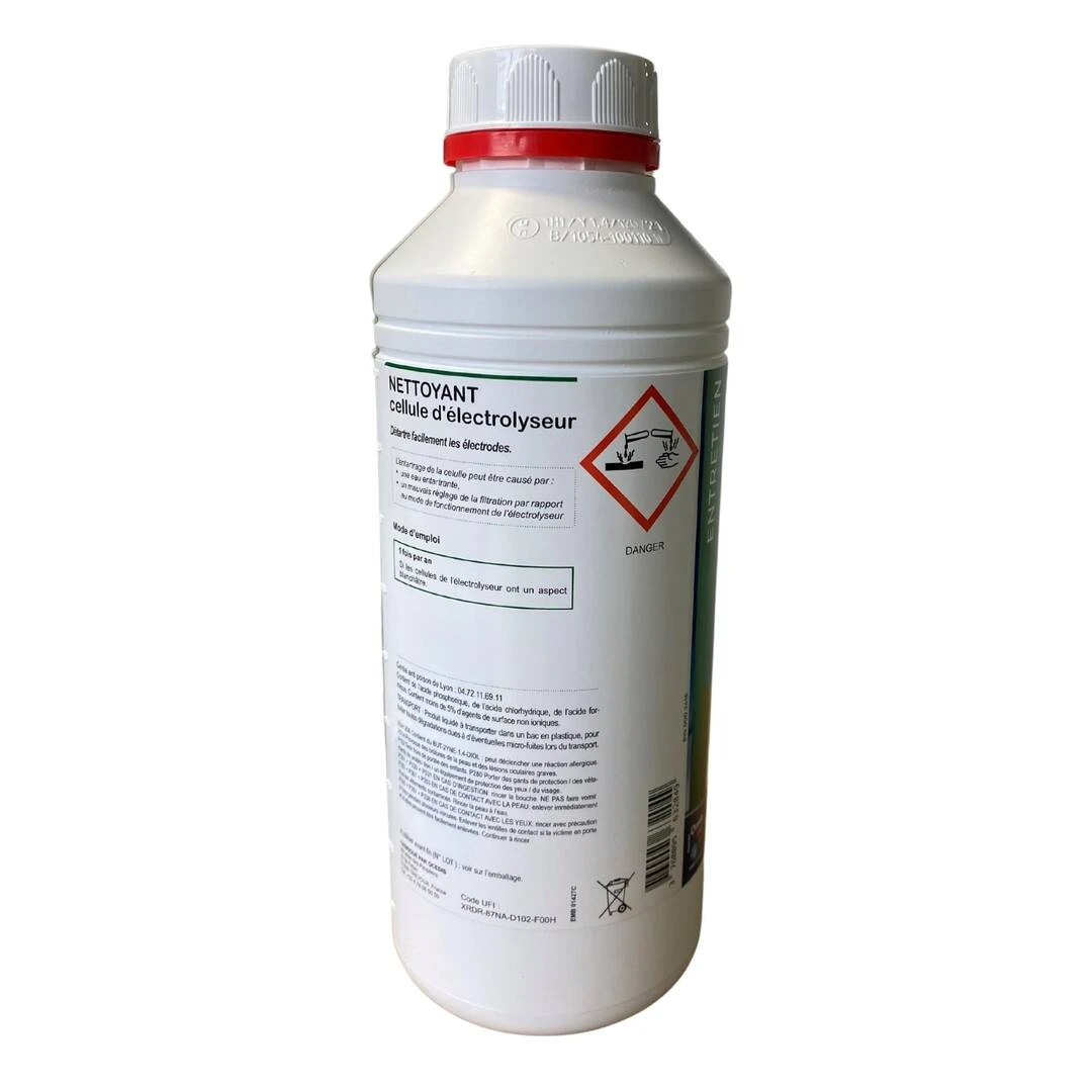 Nettoyant Cellule Electrolyseur - 1L - Ocedis 4 Nettoyant Cellule Electrolyseur - 1L - Ocedis – Image 2